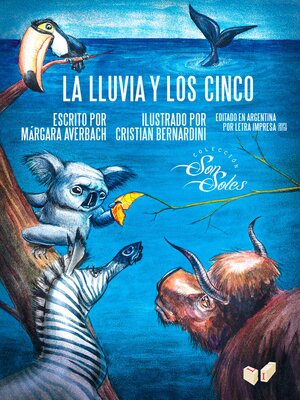 cover image of La lluvia y los cinco